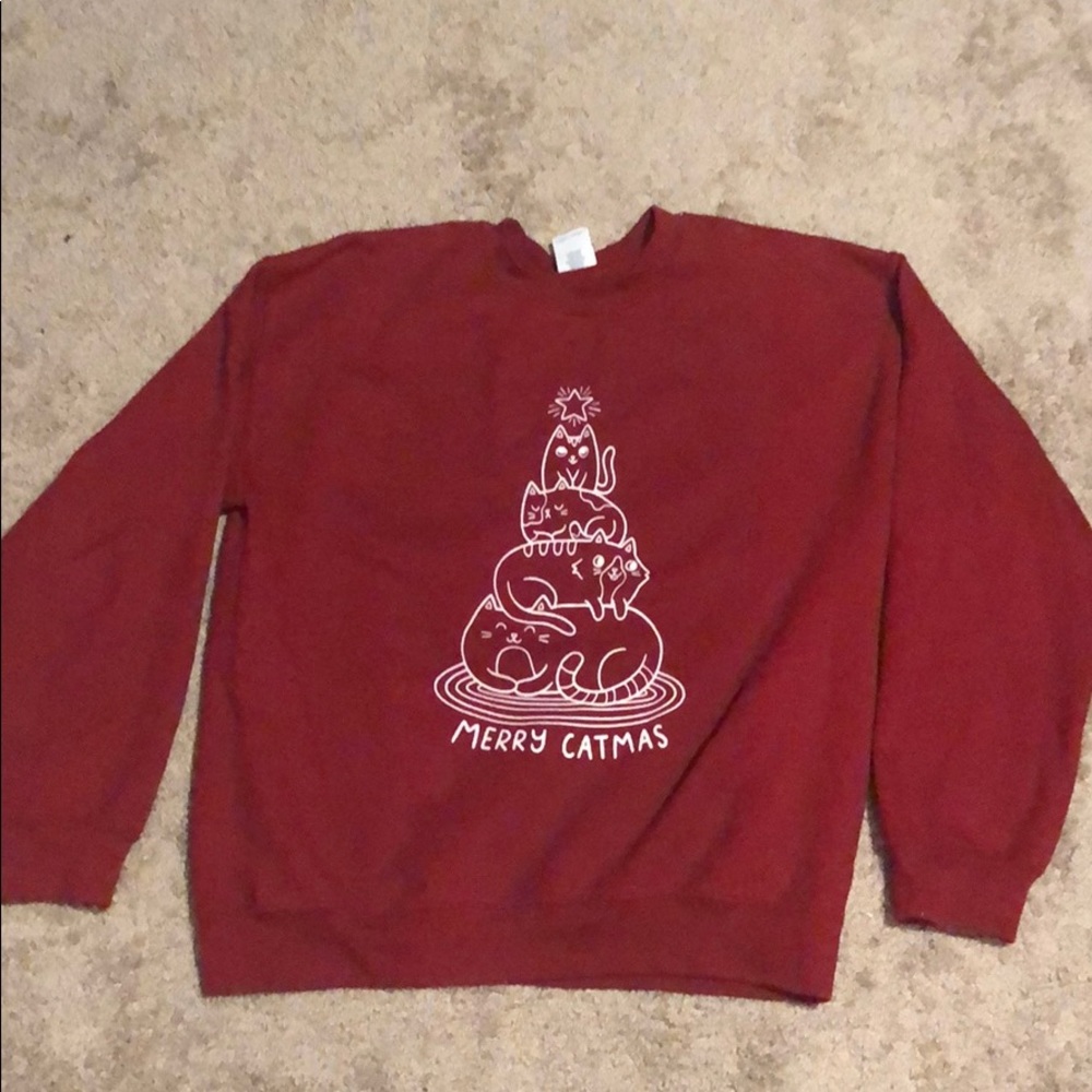 Merry Catmas sweater from Meowingtons